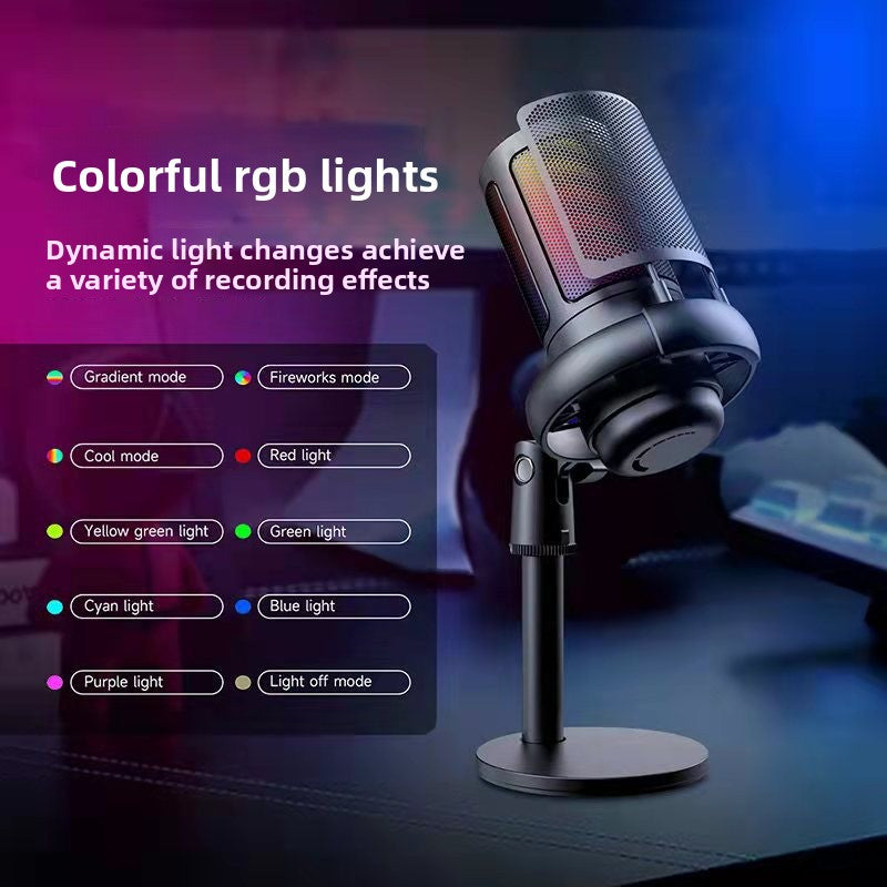 USB Condenser Microphone for Recording Gaming